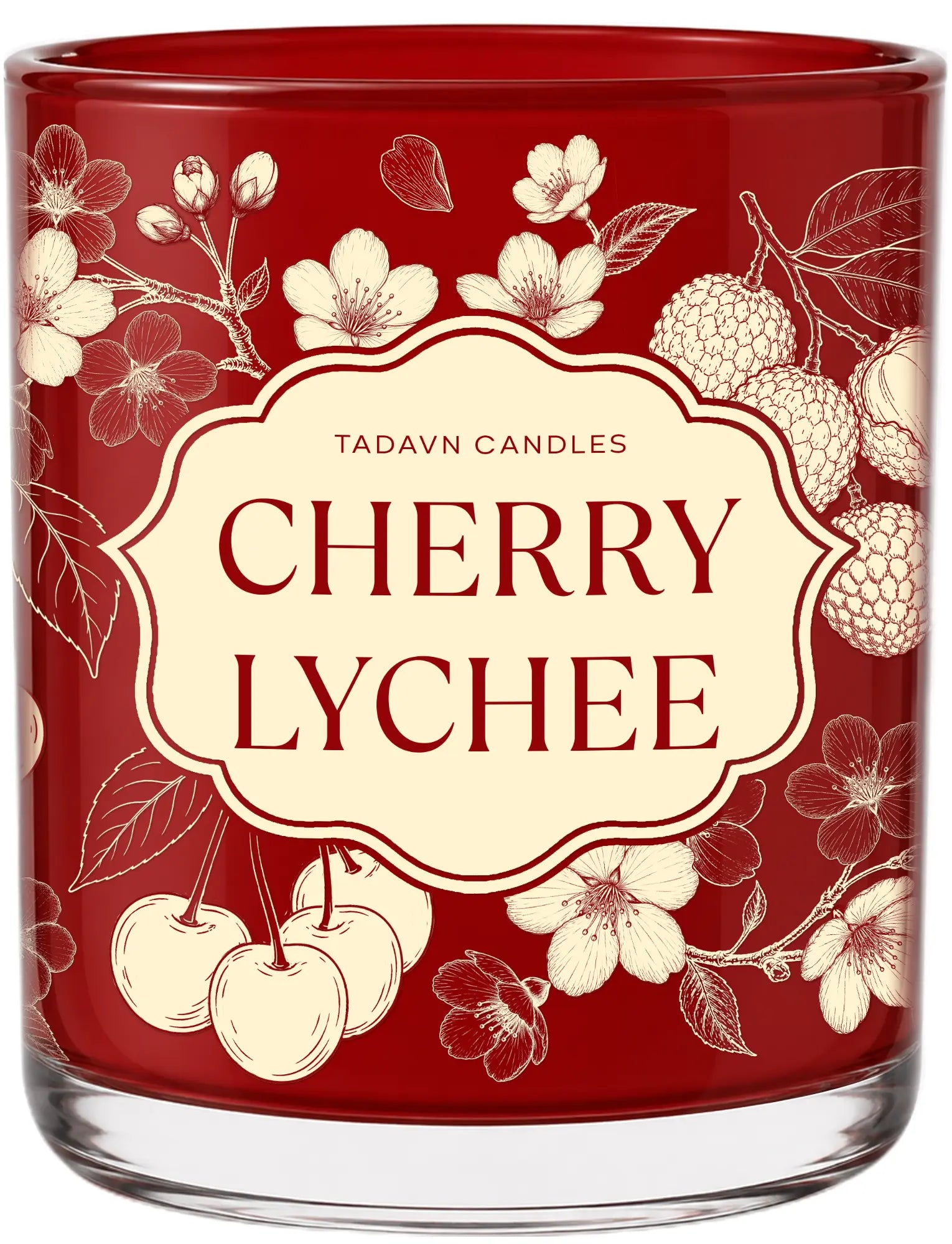 Cherry Lychee Candle for Warmer Lamp – Wickless Scented Candle with Fruity Floral Fragrance for Bedroom, Living Room & Home Décor