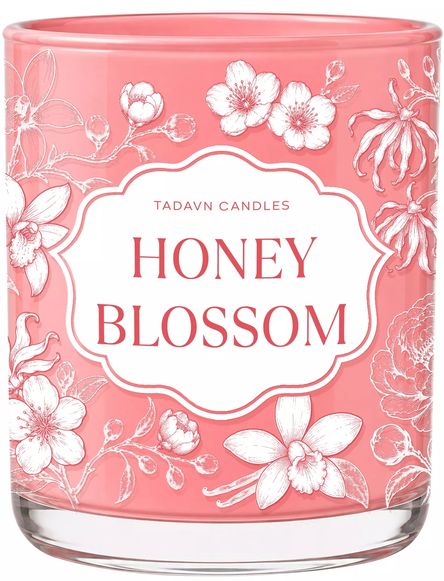 Honey Blossom Candle for Warmer Lamp – Wickless Scented Candle with Peony, Ylang Ylang & Vanilla Fragrance