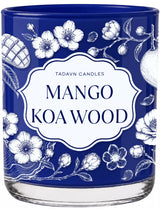Mango Koa Wood Wickless Scented Candle for Warmer Lamp